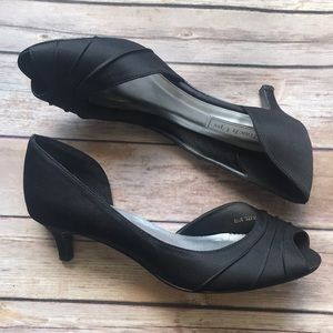 Touch Ups Nadia Satin Peep-Toe